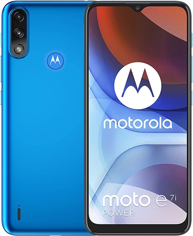 Motorola Moto E7i Power 32GB Tahiti Blue, Unlocked C - CeX